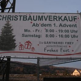 Christbaumverkauf Gärtnerei Frey